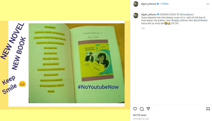 Novel Dijah Yellow