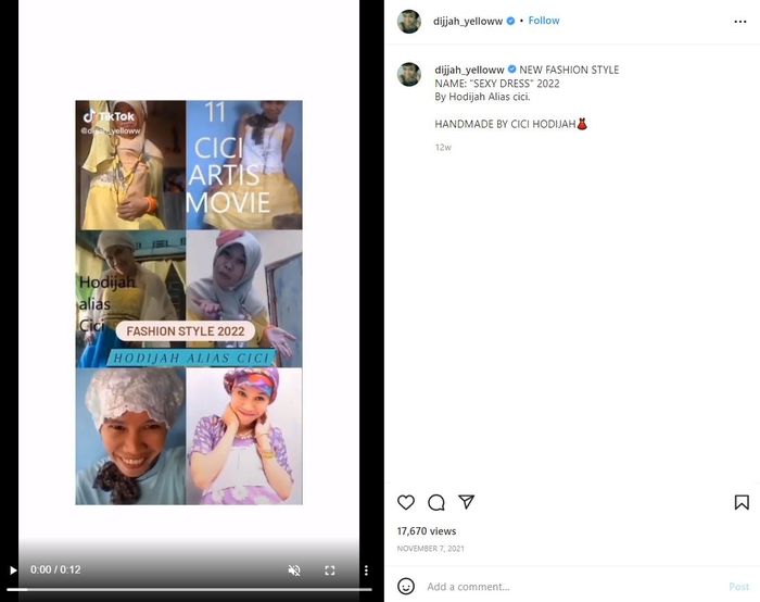 Ya artis tersebut adalah Dijjah Yellow