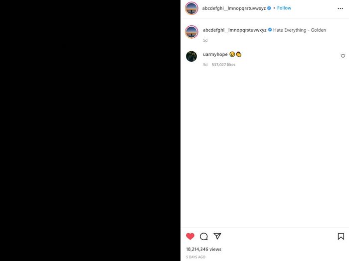 Video cover lagu Jungkook BTS 