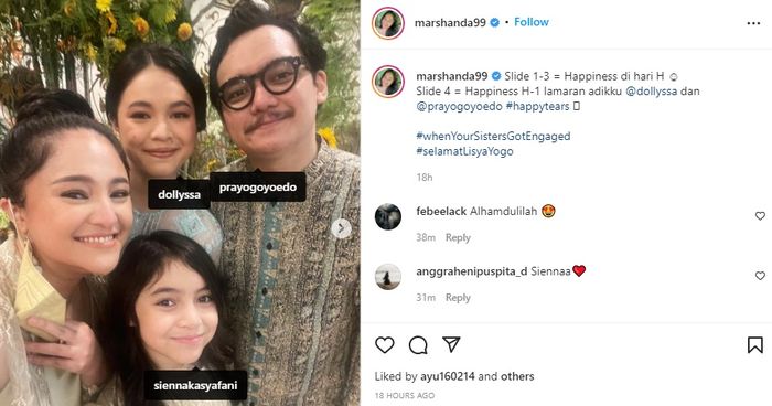 Marshanda kabar bahagia