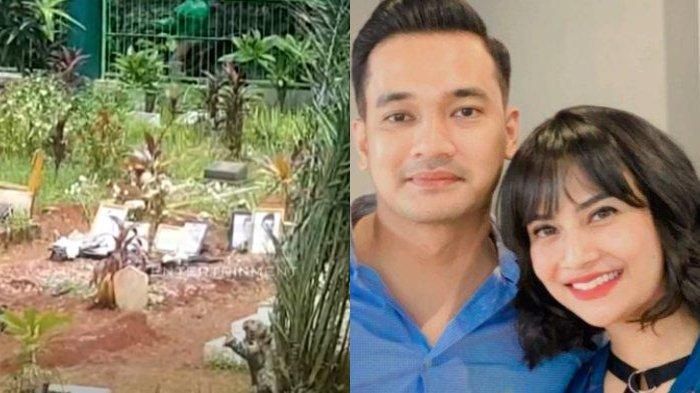 Puluhan orang gelar aksi damai tolak pemindahan makam Vanessa Angel.
