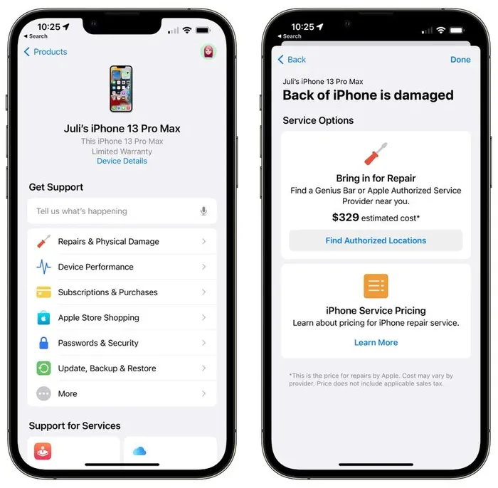 Aplikasi Apple Support Rilis Fitur Estimasi Biaya Service iPhone & iPad