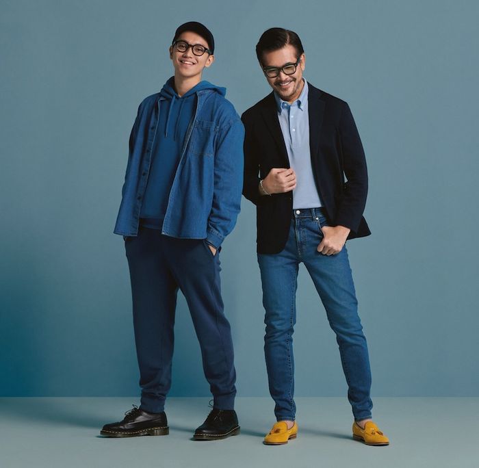 Koleksi UNIQLO Uniform Blue