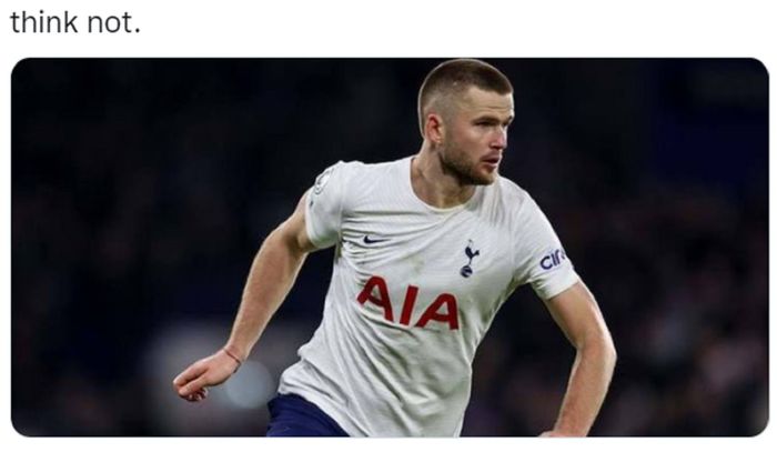 Bek Tottenham Hotspur, Eric Dier. Dier bukan termasuk pemain homegrown meski membela timnas Inggris. 