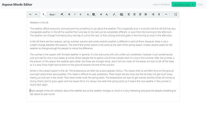 Ilustrasi aplikasi alternatif MS Word, Aspose Words