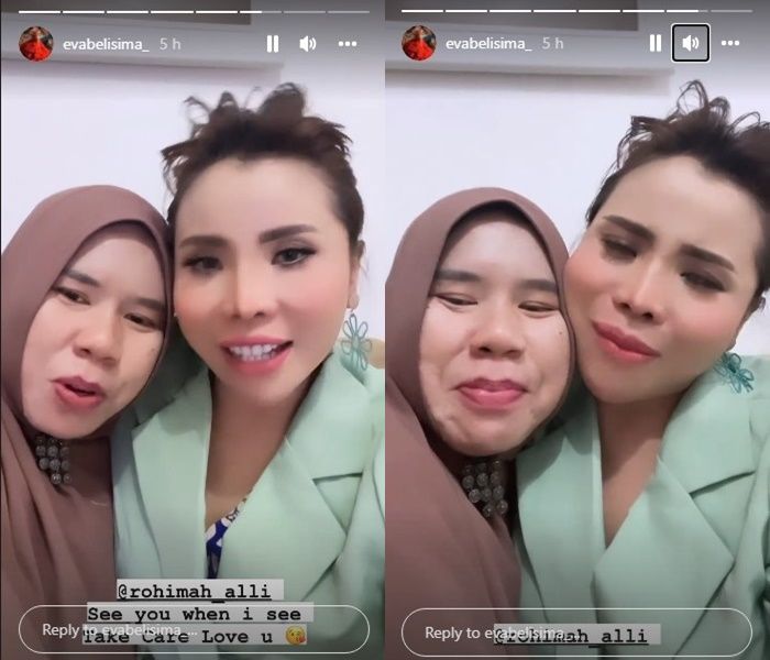 Rohimah dan Eva Bellisima