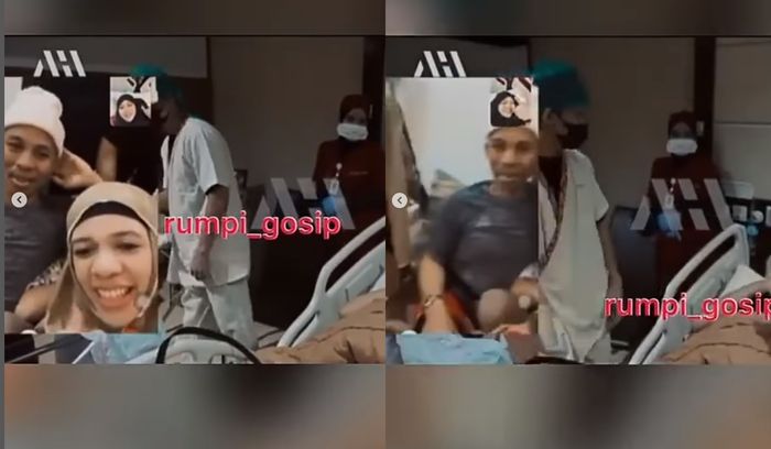 Ekspresi ayah Atta Halilintar disorot diduga kecewa Aurel Hermansyah lahiran sesar