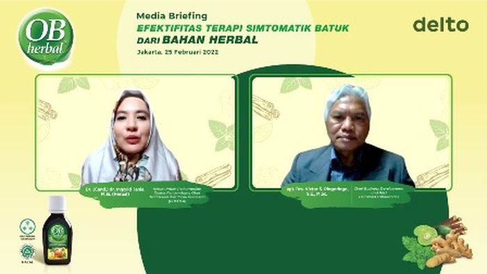 Media Briefing 'Efektivitas Terapi Simtomatik Batuk dari Bahan Herbal' (25/02/2022)