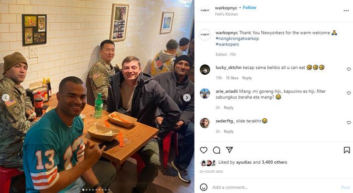 Para bule demen nongki di warkop NYC