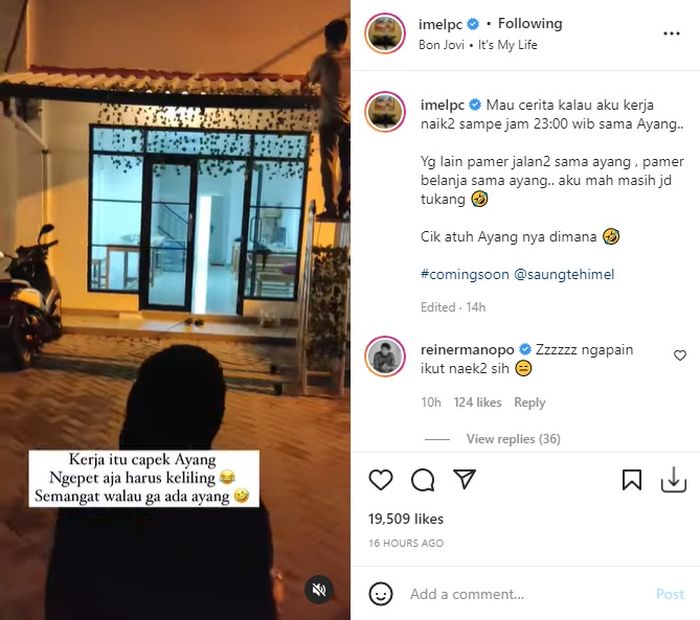 Bisnis baru Imel Putri
