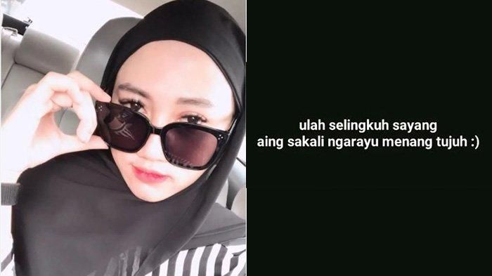 Almaratu Intan mengonfirmasi dirinya sudah tak lagi bersama Caisar YKS.