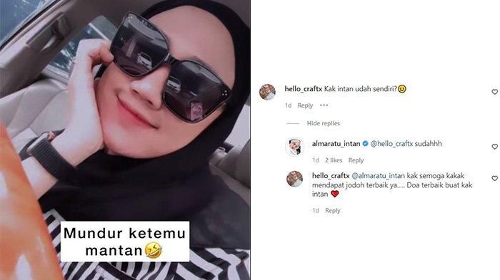 Almaratu Intan mengonfirmasi dirinya sudah tak lagi bersama Caisar YKS.