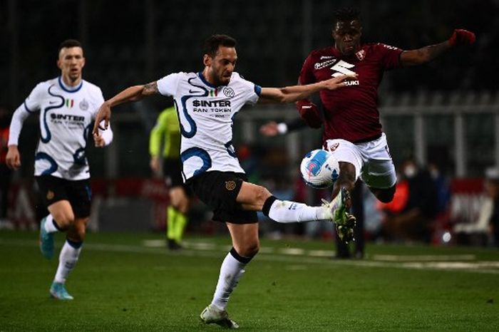 Inter Milan dan Torino saling berduel pada pekan ke-29 Liga Italia 2021-2022.