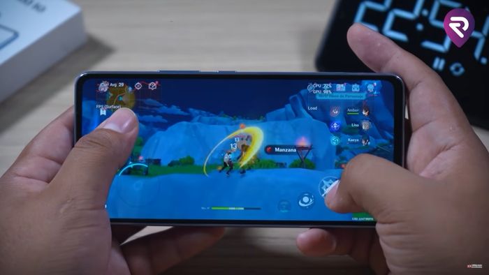 Kinerja Samsung Galaxy A53 di game Genshin Impact