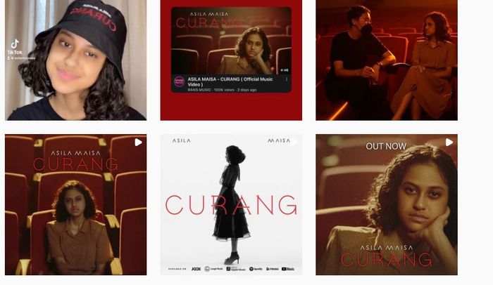 Asila menggeluti dunia tarik suara