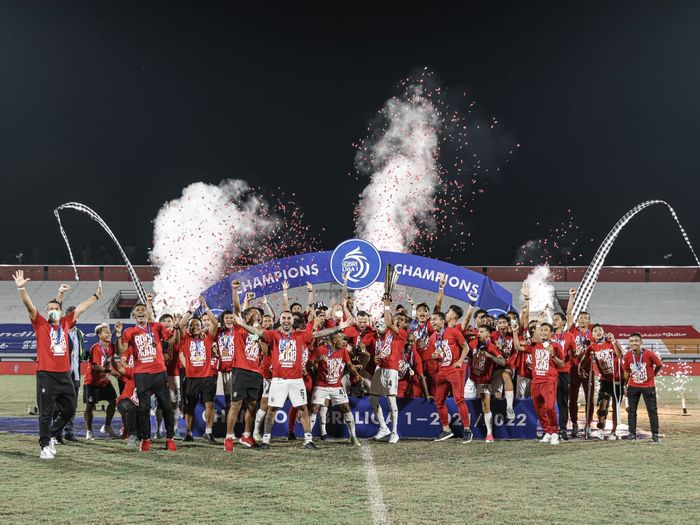 Bali United juara Liga 1 2021/2022