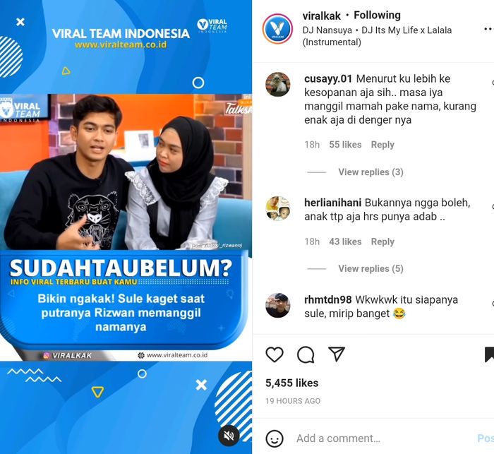 Ria Ricis ungkap enggan dipanggil ibu atau mama oleh anaknya kelak (Instagram.com/viralkak)