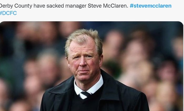 Eks Pelatih Timnas Inggris, Steve McClaren.