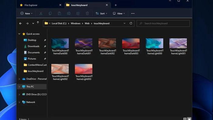 Tabs di File Explorer Windows 11