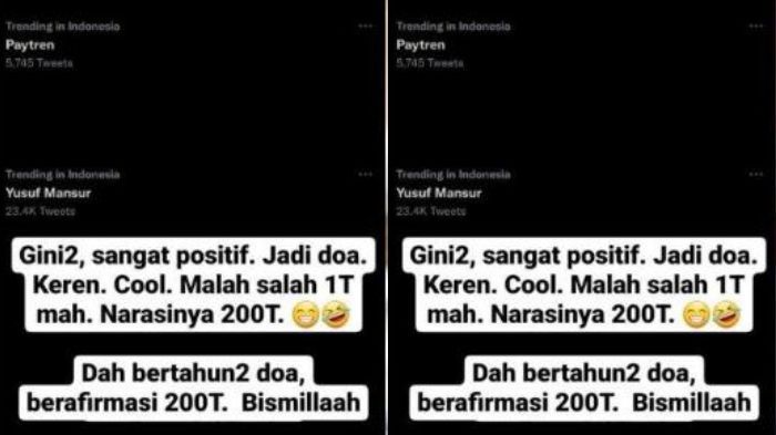 Yusuf Mansur bereaksi lewat media sosial