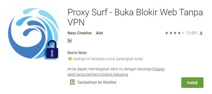 Explore Aplikasi untuk Membuka Situs yang Diblokir - Proxy Surf