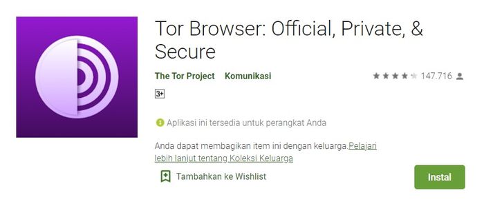 Explore Aplikasi untuk Membuka Situs yang Diblokir - Tor Browser