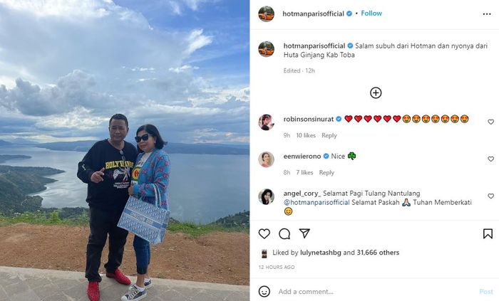 Penampilan cetar istri Hotman Paris yang pakai barang branded