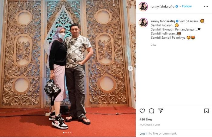 Ranny Fahd dan suaminya, Fahd El Fouz A Rafiq