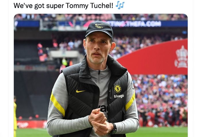 Pelatih Chelsea, Thomas Tuchel.