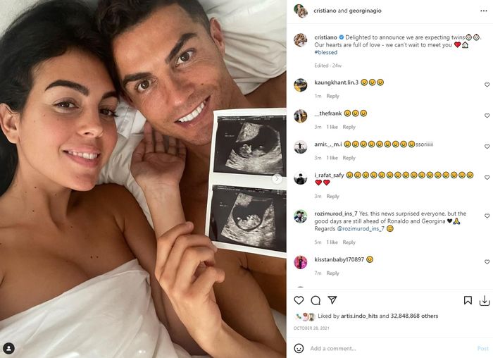 Unggahan Cristiano Ronaldo