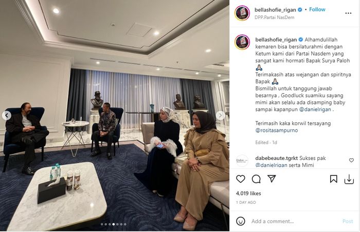 Unggahan Bella Shofie