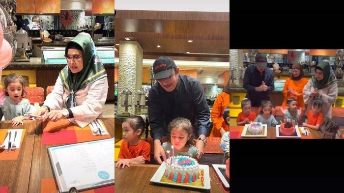 Momen manis mertua Puteri Sarah bersama anak sang artis