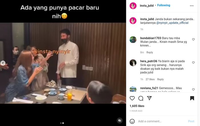 Wulan Guritno kenalkan kekasih brondong ke teman-temannya 
