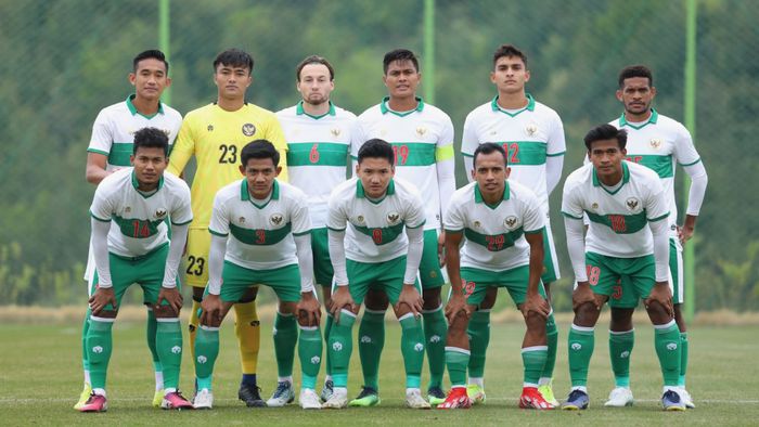Skuad Timnas U-23 Indonesia.