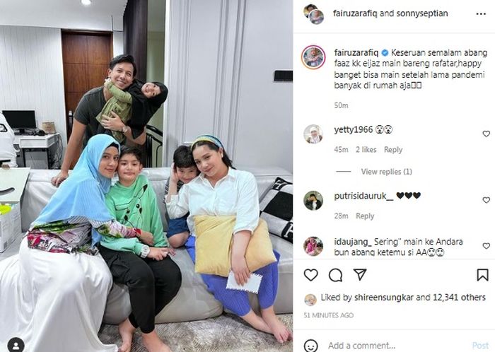 King Faaz bertemu dengan Rafathar