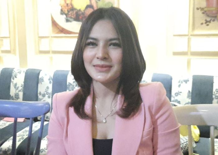 Iqlima Kim saat ditemui Grid.ID di kawasan Senayan City, Jakarta Selatan, Sabtu (23/4/2022).