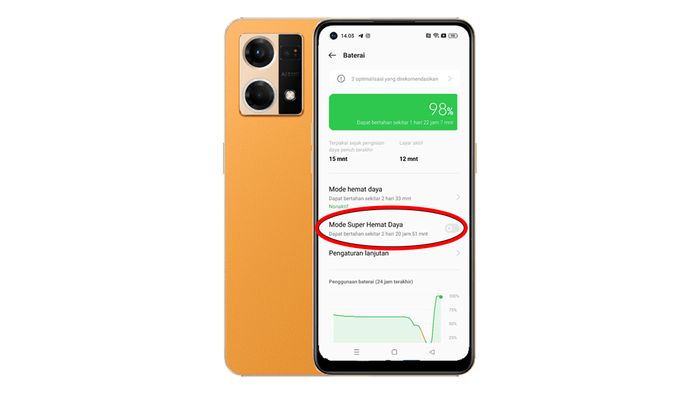 Cara Mudah Mengaktifkan Mode Hemat Baterai di HP OPPO Reno7 Biar Gak Low  Bat Pas Mudik - Semua Halaman - Nextren.grid.id