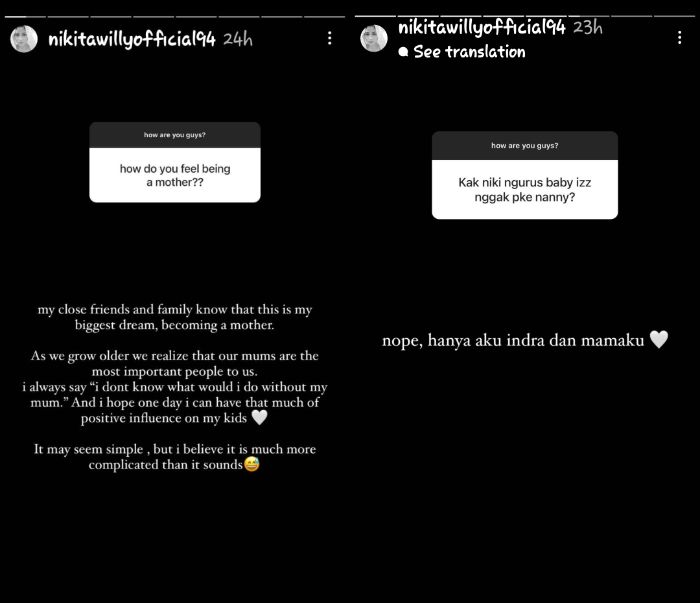 Nikita Willy mengurus bayinya tanpa bantuan baby sitter