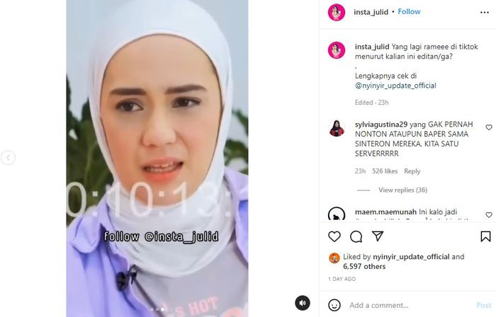 Putri Anne mengaku tak cemburu dengan Arya Saloka dan lawan mainnya, Amanda Manopo.