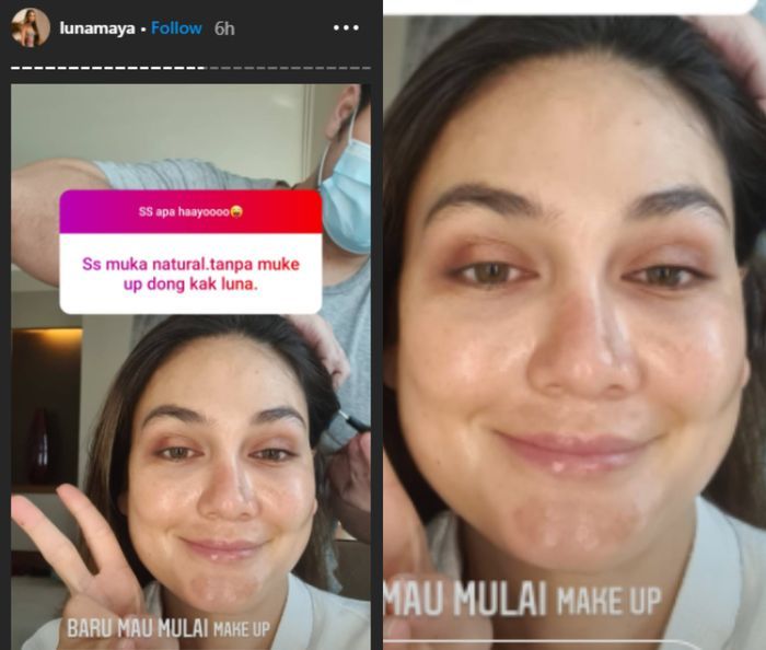 Wajah asli Syahrini