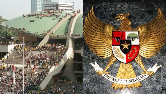 Ilustrasi. Pelaksanaan Pancasila pada masa Reformasi.