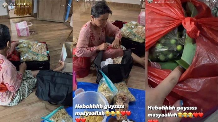 Penampakan oleh-oleh Mbak Lala dari kampung halamannya.