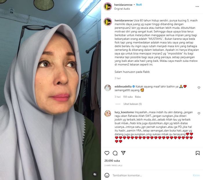 Unggahan Henidar Amroe