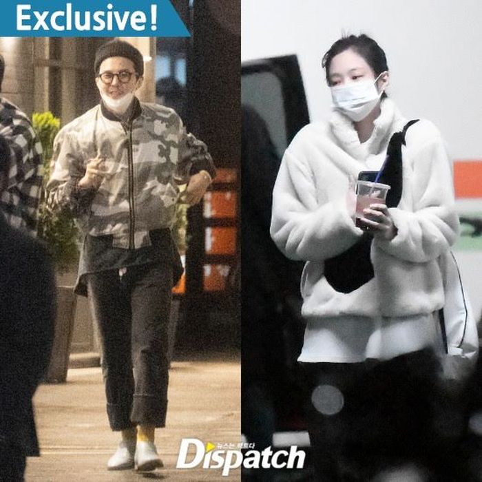 Jennie BLACKPINK dan G-Dragon BIGBANG