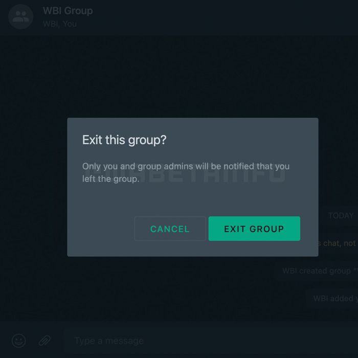Pengguna WhatsApp iOS dapat diam-diam meninggalkan grup – semua halaman