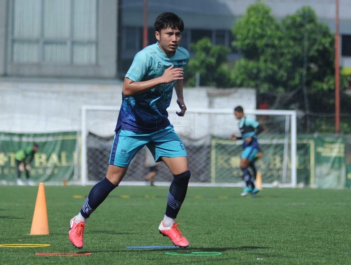 Pemain trial Persib, Muhammad Reza Kusuma. 