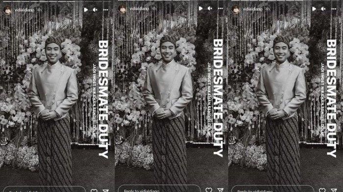 Vidi Aldiano jadi pengiring pernikahan Maudy Ayunda