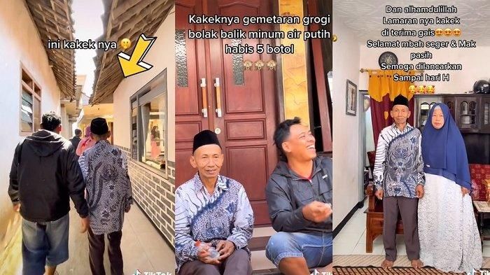 Viral kakek melamar janda