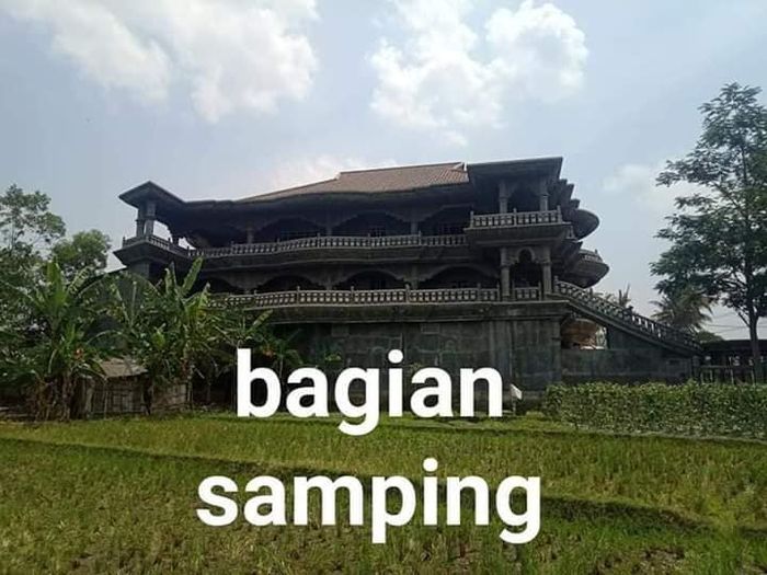 Keberadaan sebuah rumah mewah bak istana di Garut, Jawa Barat, sempat mencuri perhatian tahun 2019 lalu.