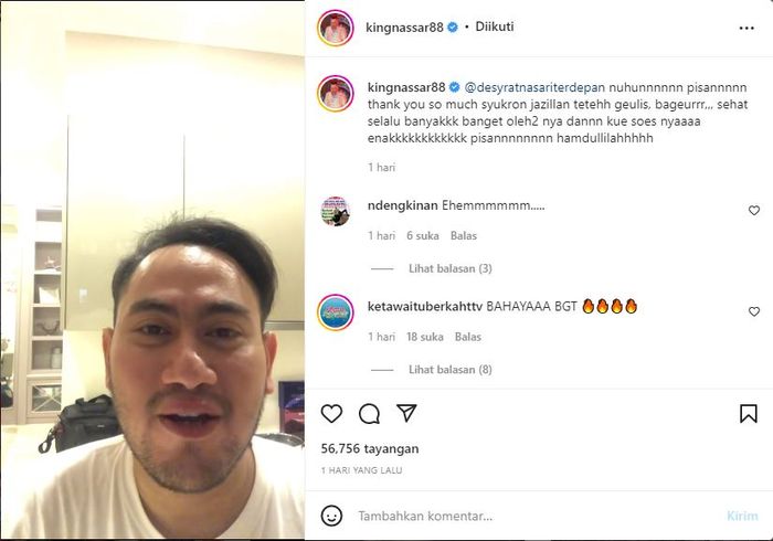 Balasan Desy Ratnasari